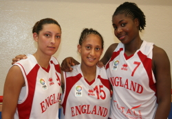 Julia Colley, Katrin Chiemeka and Mary Durojaye