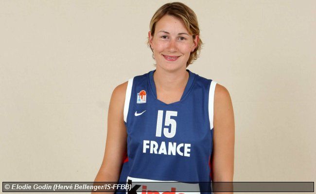 Elodie Godin EuroBasket Women 2009 © FFBB