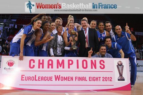 2012 EuroLeague Women Champions - Ros Casares © womensbasketball-in-france.com  