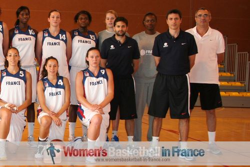 2011 France U20 in preparation © womensbasketball-in-france.com  