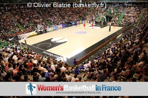  Record crowds for French international Basketball ©  Olivier Blatrie - basketfly.fr<