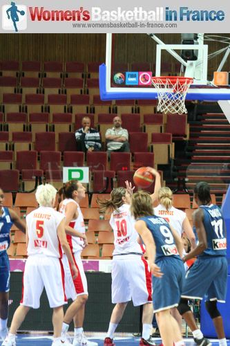 France and Montenegro players at EuroBasket