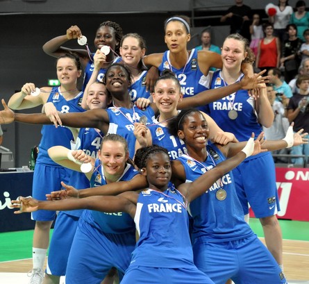  France U17 Women take the bronze medal at the U17 FIBA World Championships  © lattesmontpellier-basket.com