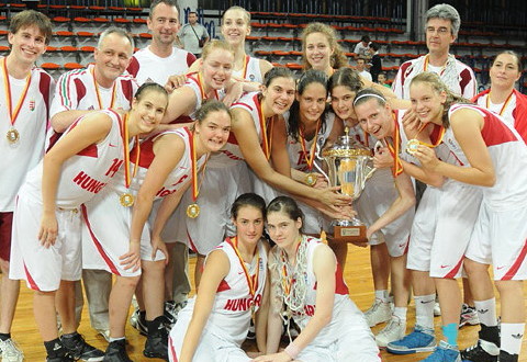 2010 FIBA Europe U16 European Champions - Hungary U16 win gold in Skopje   © FIBA Europe  