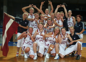 Latvia are looking up