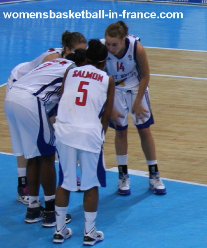  Great Britain u20 playing Israel u20 © womensbasketball-in-france.com