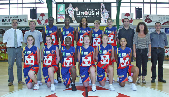 Limoges 2008 2009 team ©  FFBB 