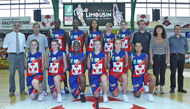 Limoges ABC en Limousin Team picture 2008_2009   © Limoges ABC en Limousin