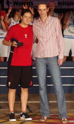 Nika Baric MVP at the 2010 U18 FIBA Europe European Championship Women Division A © womensbasketball-in-france.com