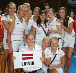 Latvia U18 in Skopje