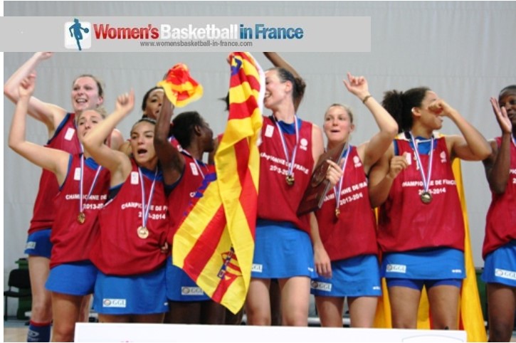 Perpignan Basket qualify for their second LF2 championship again in 2014