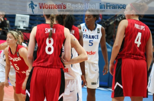  Canada - France at the 2010 FIBA World Championship © womensbasketball-in-france.com  