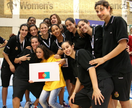   Portugal U20 in Macedonia © womensbasketball-in-france.com