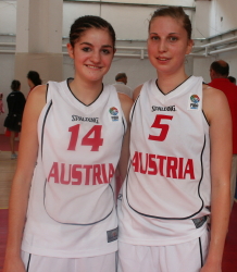Sara Sicher and Julia Köppl