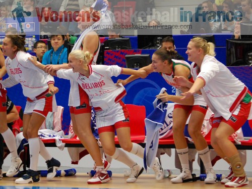  Belarus qualify to the semi-final of the  World Championship © womensbasketball-in-france.com  