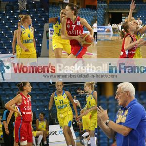 Ukraine U20 against Serbia U20 2012 European Championship - Jovana Jaksic, Nataliya Pokrovenko