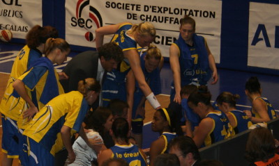 Time out ZVVZ USK ©womensbasketball-in-france