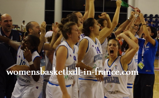 We are the champions at the 2010 U18 FIBA Europe European Championship Women Division A © womensbasketball-in-france.com