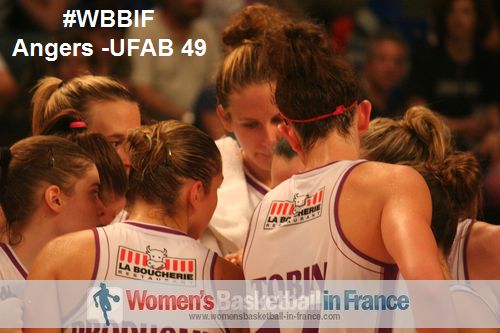 UFAB 49 players in the huddle