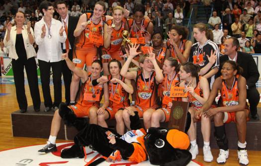Bourges Basket win the title © Bourges Basket
