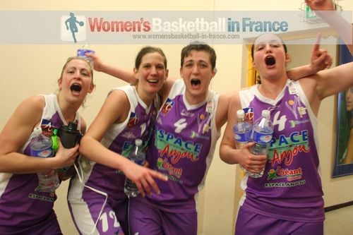 EElise Prodhomme, Carine Brossais, Johanna Cortinovis,Sophie Le Marrec