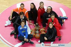 2013 EuroLeague Women captains picture