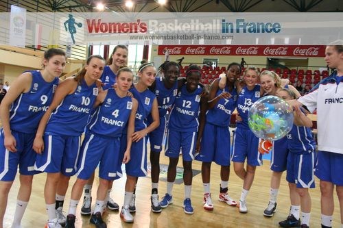  France U16  in Miskolc © womensbasketball-in-france.com  