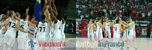 2012 FIBA Olympic Qualifying Tournament for Women: France and Turkey qualify for 2012 Olympic games ©  womensbasketball-in-france.com 
