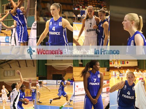 Romane Bernies,  Claire Stievenard, Alice Nayo, Adja Konteh, Jodie Cornelie Marie Mbuyamba,  