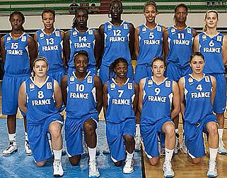 France U16 European Championship women team 2010 &copy; FIBA Europe