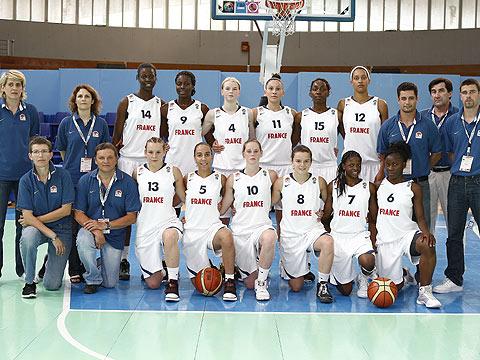  France U16 2009 team picture &copy; FIBA Europe