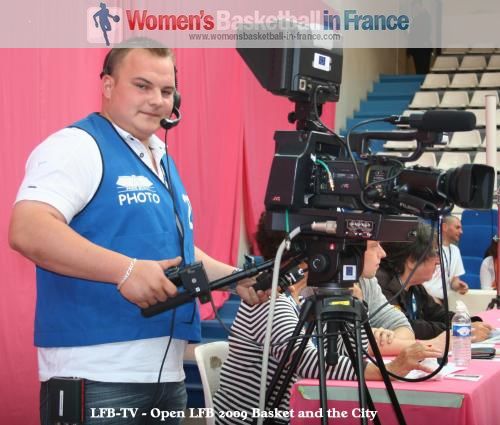 LFB TV at Basket and the City 5  © womensbasketball-in-france.com