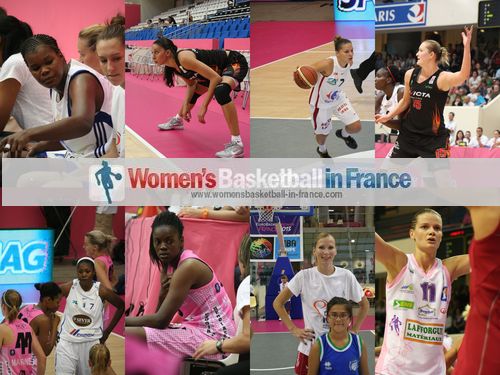    Sandra Dijon-Gérardin, Zoi Dimitrakou, Ingrid Tanqueray, Valeriya Berezhynska,Bineta Diouf, Juliana Mialoundama, Géraldine Bertal, Florence Lepron