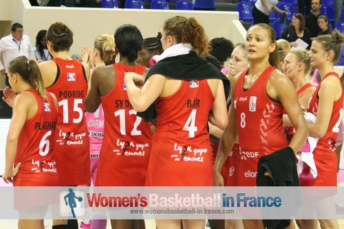 Lyon after LFB Challenge round trophy