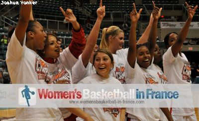 2010 Southland Conference title with Myriam Igoufe 2010 Southland Conference title with Myriam Igoufe