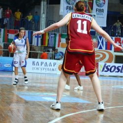 Nika looking for a way through