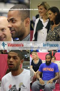 Parker,Fijalkowski-Tournebize, Le Dréan, Butum and Turiaf © womensbasketball-in-france.com  