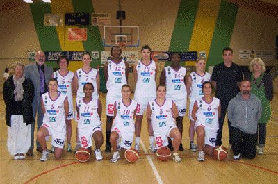 US Laveyron 2009-2010 team picture &copy; Pleyber-Christ Basket