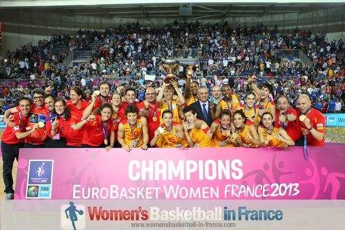 2013 EuroBasket Women Champions - Spain