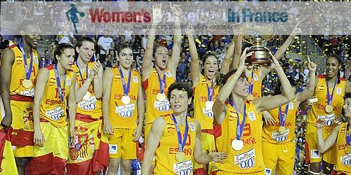 Spain 2013 EuroBasket Women champions