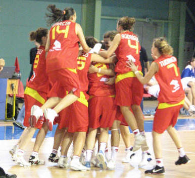 Spain finish fifth