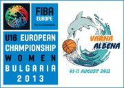 2013 U16 European Championship for Women Division A Logo