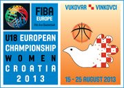 2013 U18 European Championship for Women Division A Logo