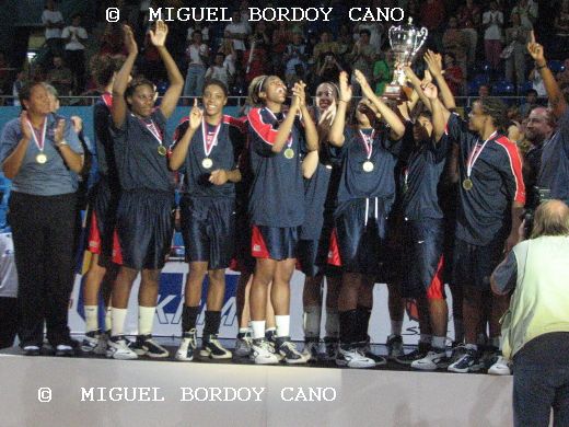 2007 FIBA U19 World championship for women winners - USA