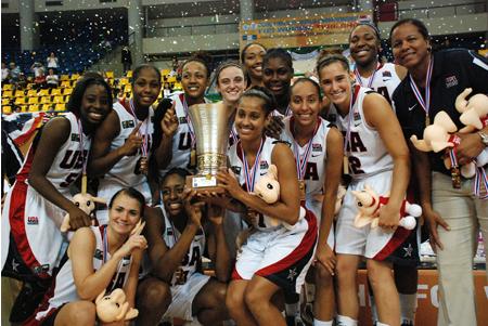 2009 FIBA U19 World championship for women winners - USA © FIBA