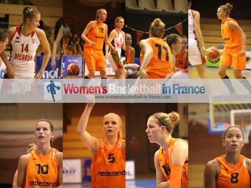 Maryia Filonchyk, Katsiaryna Urbanovich, Loyce Bettonvil, Jamailah Adams, Zera Butter, Marlou de Kleijn, Jill Bettonvil, Maxime Essenstam Sharon Lammerink,        