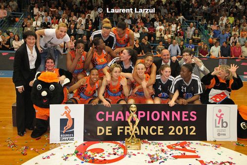  2012 French LFB Champions - Bourges Basket © Laurent Larzul