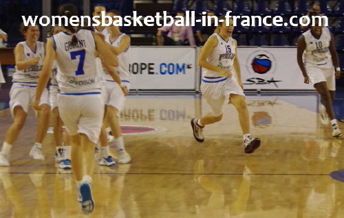 Italy U18 qualify for semi-final of the 2010 FIBA Europe U18 European Championship © womensbasketball-in-france.com